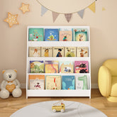 Bellemave® 4 - Tier Kids Bookshelf, Toddler Book Display Shelves - Bellemave